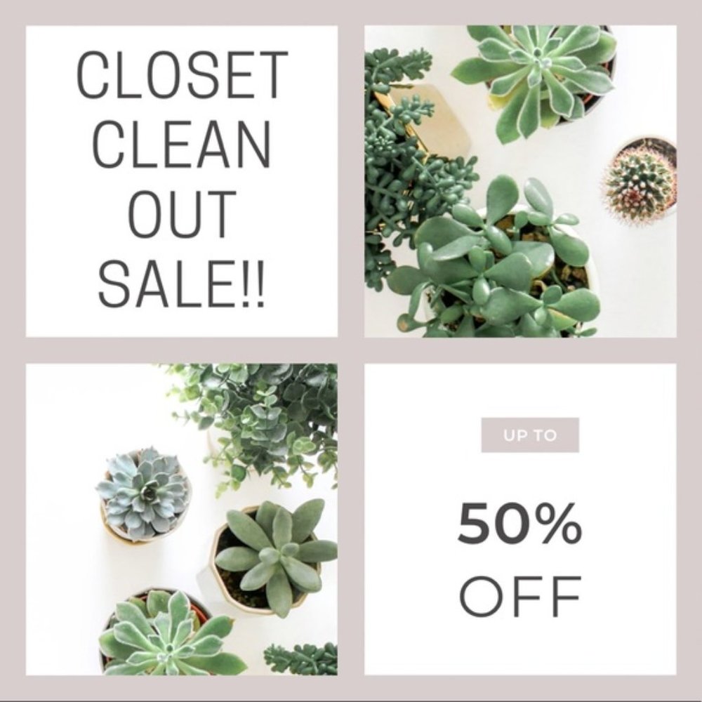 Feel free to make an offer! Get 2 or more items and the discounts will grow!!